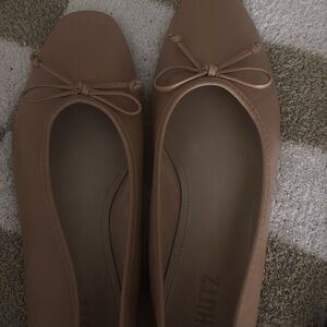 Schutz arissa leather ballet flats